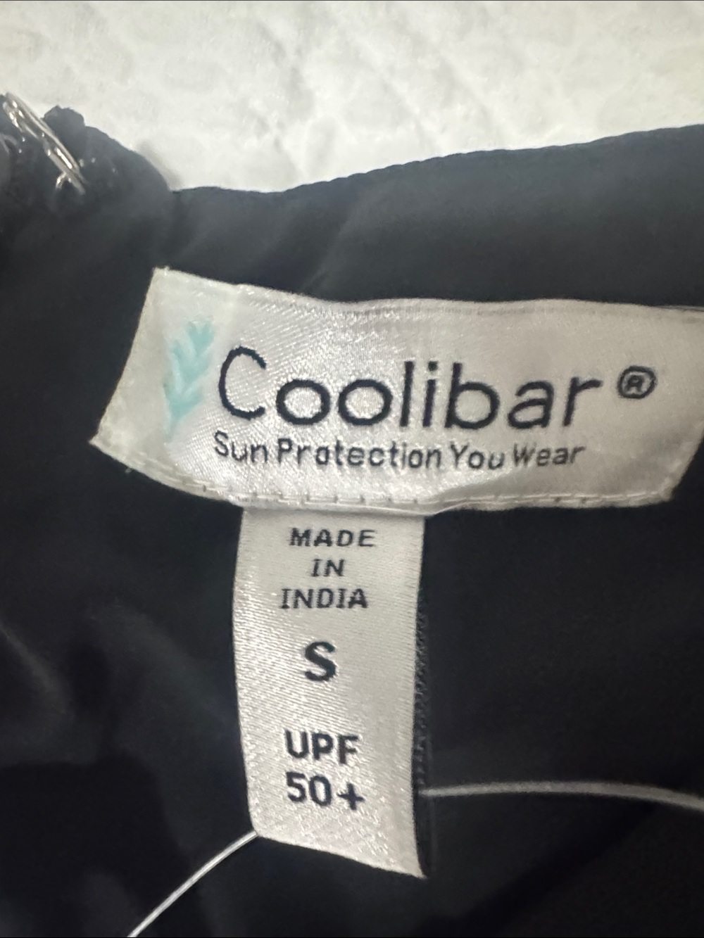NWT Coolibar Black Long Sleeve Maxi Dress size S - Picture 2 of 13
